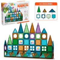 Конструктор магнитный 71 деталь J005 Конструктор магнитный 71 деталь J005