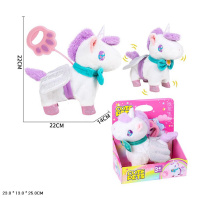 Мягкая игрушка Единорог на поводке 933-134E Мягкая игрушка Единорог на поводке 933-134E