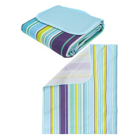 Коврик для пикника 200*150 Полоска Голубой-желтый SR208гж