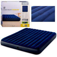 Матрас надувной флокированный 183*203*25 см 64755 (2шт/кор.) Матрас надувной флокированный 183*203*25 см 64755 (2шт/кор.)