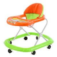 Ходунки Цветок со звуком зелено-оранжевые 902-3 Ходунки Цветок со звуком зелено-оранжевые 902-3