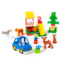 Конструктор Зоопарк 40 деталей 77752 Конструктор Зоопарк 40 деталей 77752