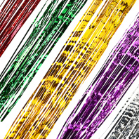 Дождик цветной 150 см S1981