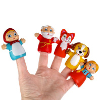 Игрушка для ванны пальчиковый театр Репка LX-PT-ST02 Игрушка для ванны пальчиковый театр Репка LX-PT-ST02