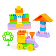 Конструктор Строитель мини 44 элемента 2952 Конструктор Строитель мини 44 элемента 2952