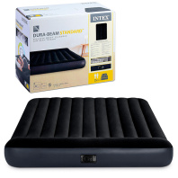 Матрас надувной флокированный (встроенный насос) 152*203*25см 64150 Матрас надувной флокированный (встроенный насос) 152*203*25см 64150