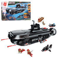 Конструктор Подводная лодка 1196 деталей 1730/B050-H26670/142628