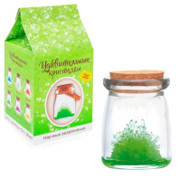 Выращивание кристаллов. Удивительный кристалл - Зеленый n4 Выращивание кристаллов. Удивительный кристалл - Зеленый n4