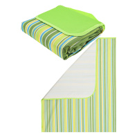 Коврик для пикника 200*150 Полоска Зеленый-желтый SR208зж