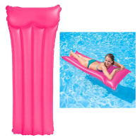 Матрас для плавания прозрачный 183*76 см РОЗОВЫЙ 59717