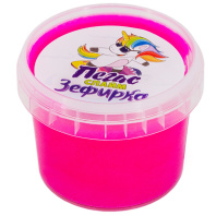 Слайм Прихлоп Зефирка маджента 100г 00425 Слайм Прихлоп Зефирка маджента 100г 00425