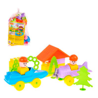 Конструктор Строитель 76 элементов 52513 Конструктор Строитель 76 элементов 52513