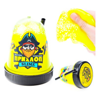 Слайм Флуоресцентный желтый с шариками 130гр. 00114 Слайм Флуоресцентный желтый с шариками 130гр. 00114