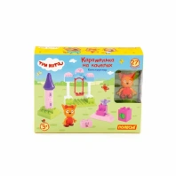 Конструктор Макси Три кота Карамелька на качелях 77186 Конструктор Макси Три кота Карамелька на качелях 77186