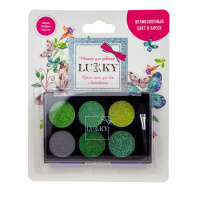 Палетка Тени для век с блёстками Т18931 Палетка Тени для век с блёстками Т18931