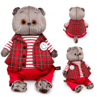 Мягкая игрушка Басик в красно-белом комплекте Ks22-260